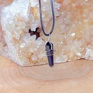 Black Obsidian necklace